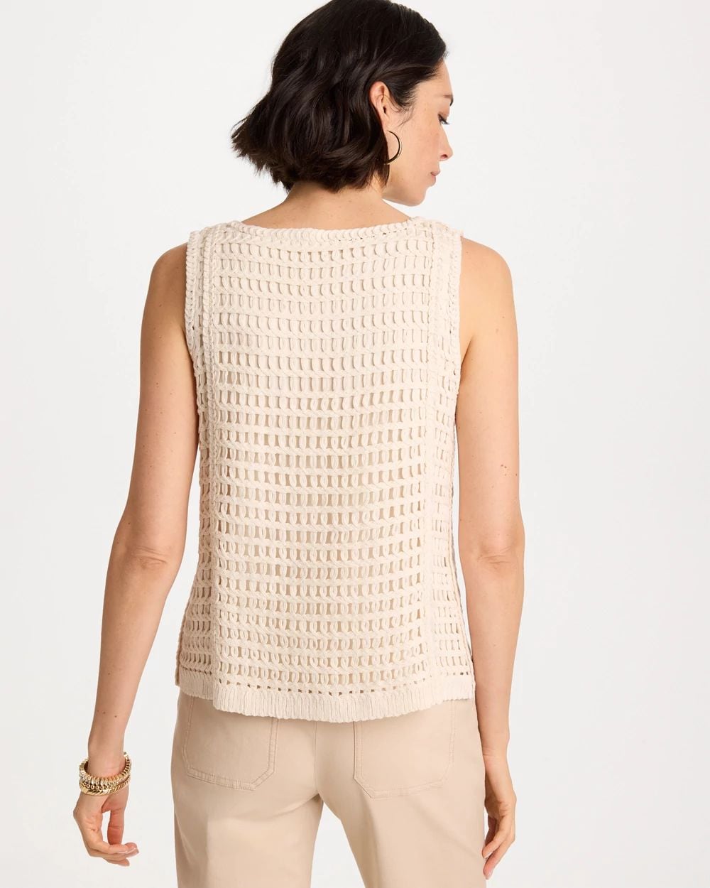 Crochet Sequin Tank | Chico's